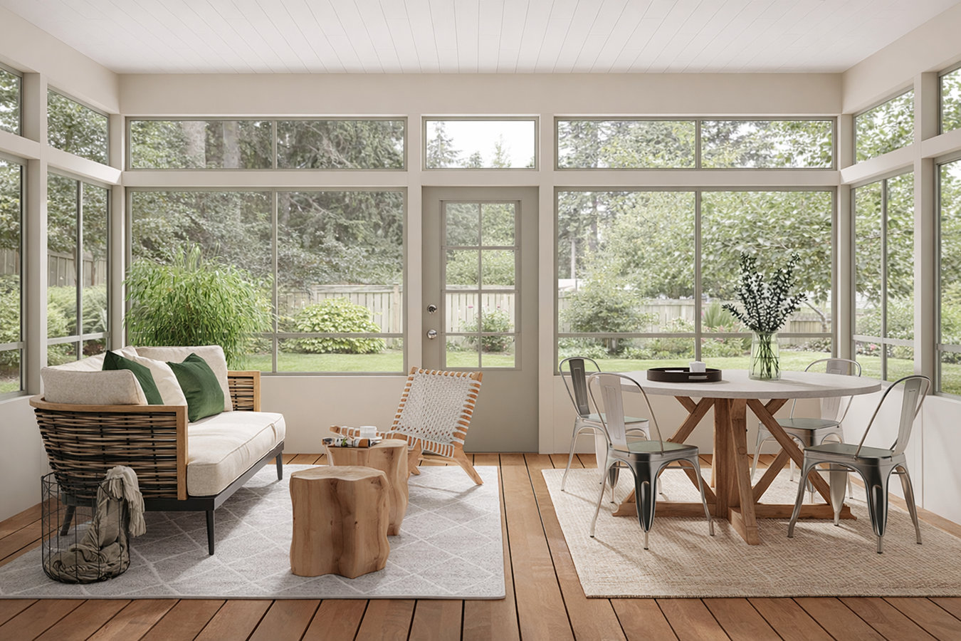 Enclosed patio rooms